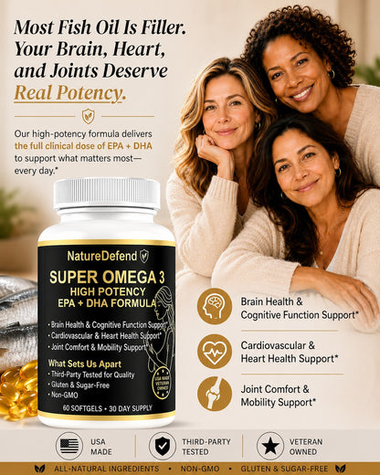 Super Omega-3 (With Key EPA + DHA)