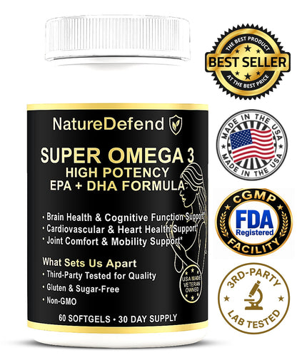 Super Omega-3 (With Key EPA + DHA)