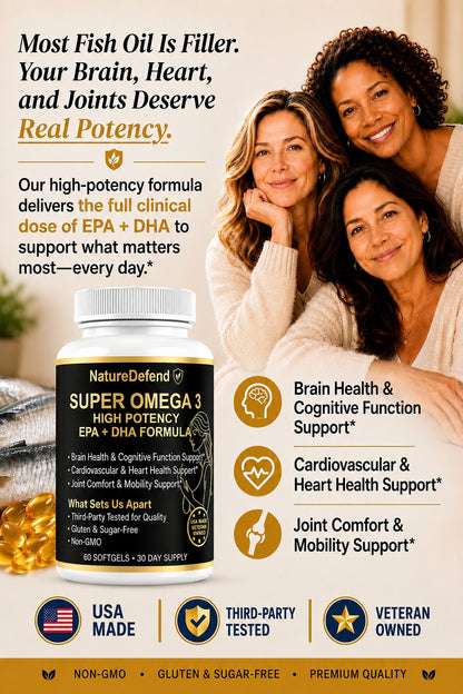 Super Omega-3 (With Key EPA + DHA)
