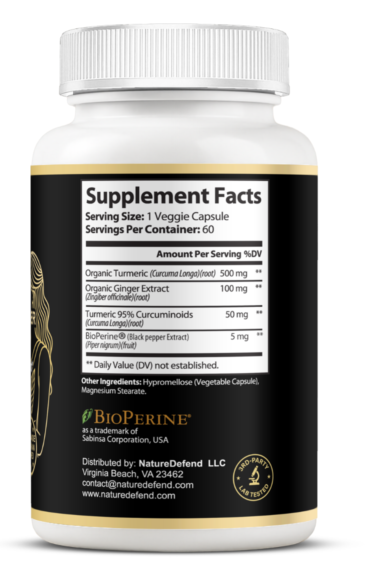 Turmeric Curcumin Plus Ginger