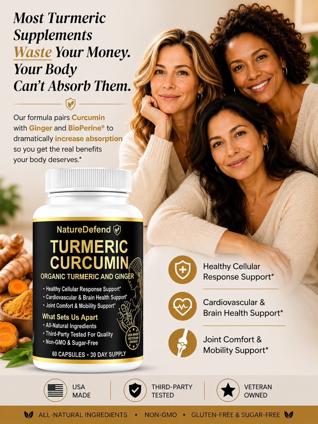 Turmeric Curcumin Plus Ginger