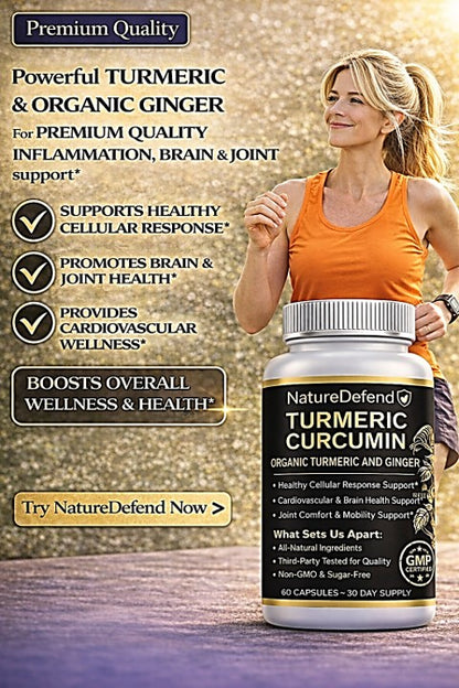 Turmeric Curcumin Plus Ginger