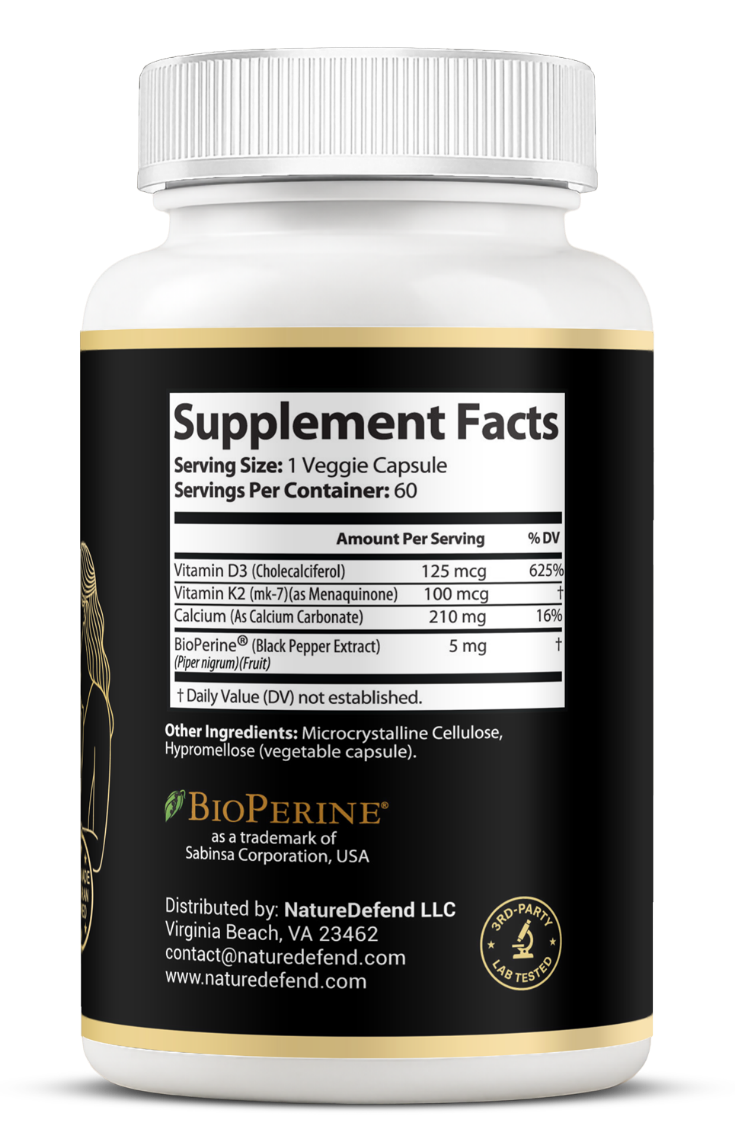 Vitamin D3+K2 Power Blend