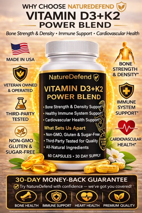 Vitamin D3+K2 Power Blend