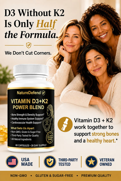 Vitamin D3+K2 Power Blend